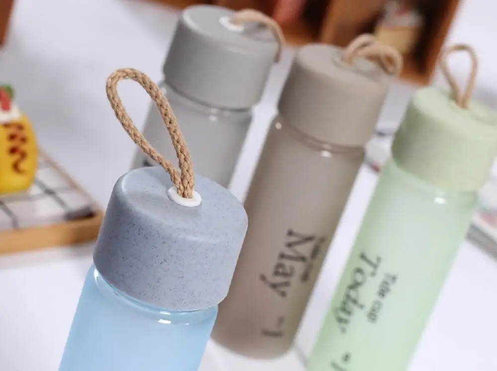 Подарочная бутылка для воды из тритана без БФА 400 мл|Бутылки воды| |