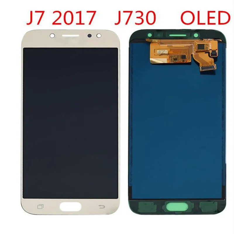 Высококачественный Amoled ЖК дисплей для Samsung Galaxy J7 Pro 2017 J730G/F/DSM и сенсорный экран