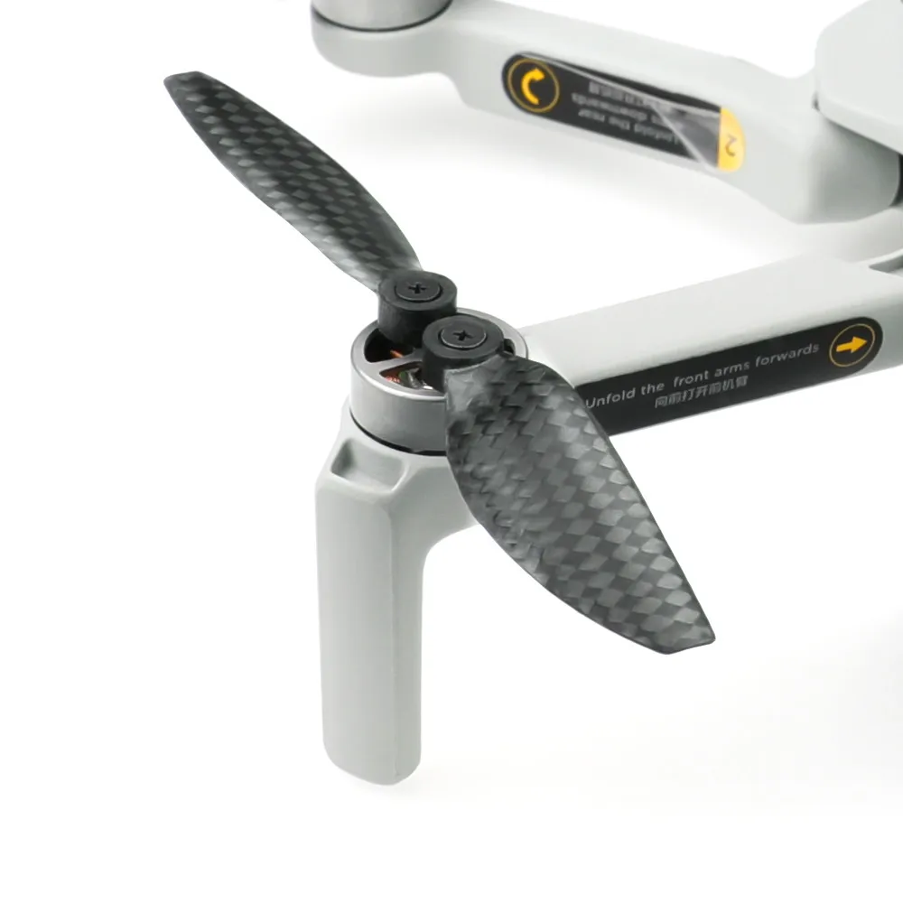 8 шт. складные пропеллеры из углеродного волокна, лопасть для DJI Mavic, мини-Дрон, углеродное волокно, альтернативный Пропеллер для дрона