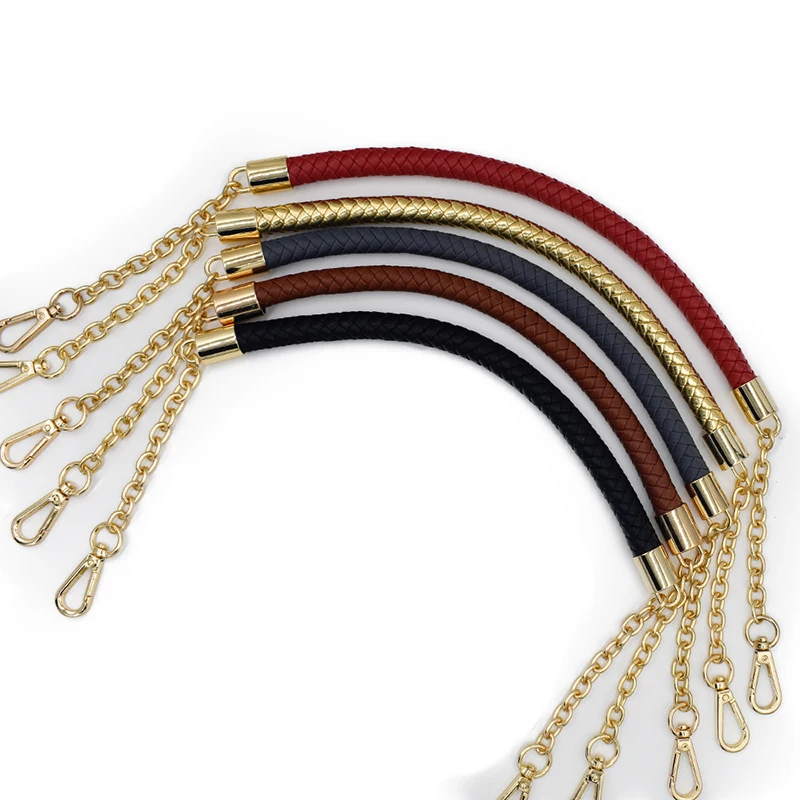 8 цветов 2 шт. 60 см искусственная кожа + металлическая ручка ремешок для плетения