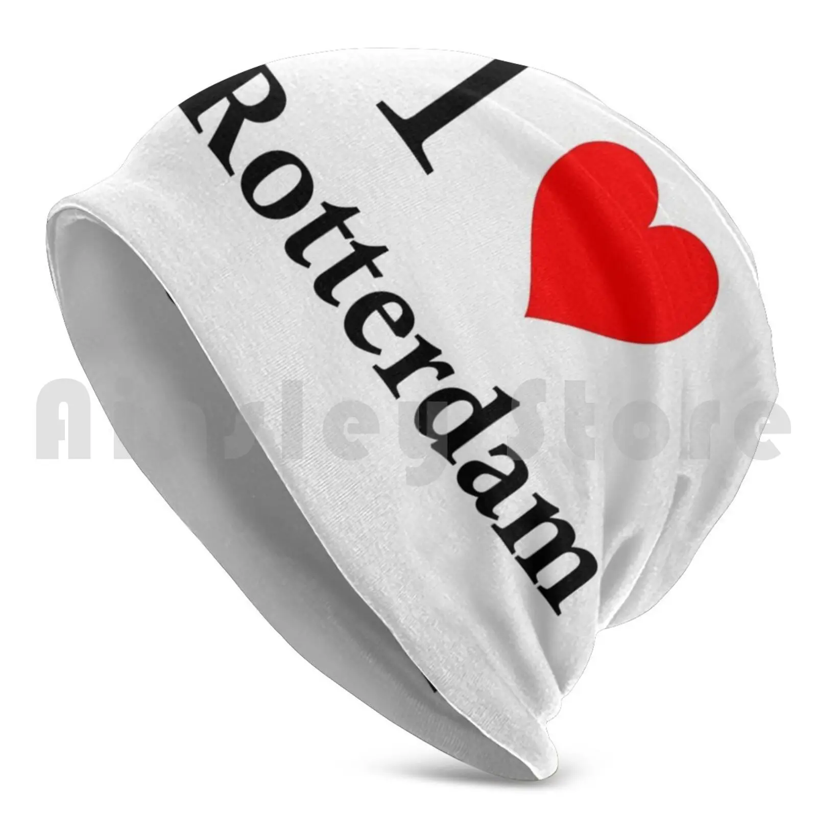 Вязаная Шапка-бини в стиле хип-хоп