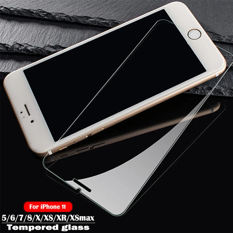 Защитное закаленное стекло для iphone 7 6s 8X11 pro Защитная пленка экрана 6 8 plus XS max XR| |