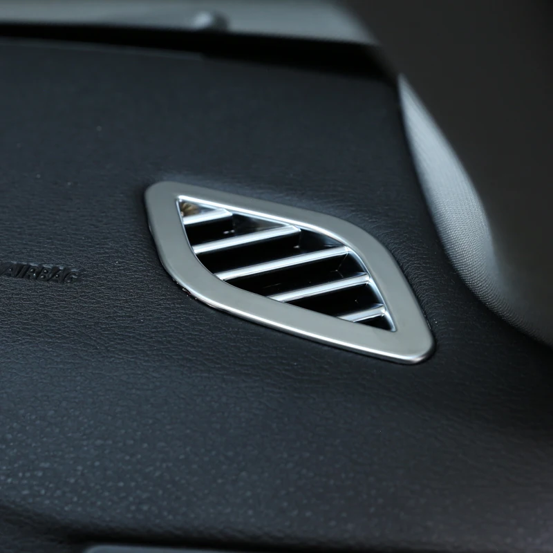 2 шт. хромированная рамка для вентиляционного отверстия приборной панели