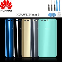 original huawei honor 9 glass battery back cover camera lens frame rear door housing case replacement part free tools