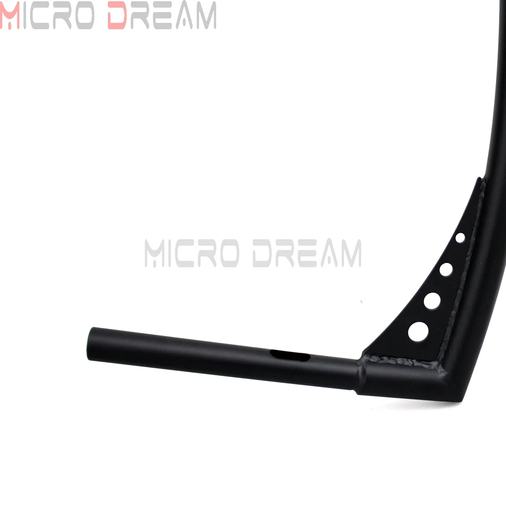 1" Rise мотоцикл 1-1/4" APE вешалка руль для Harley Dyna Bobber Sportster XL на заказ Softail FLST FXST черный