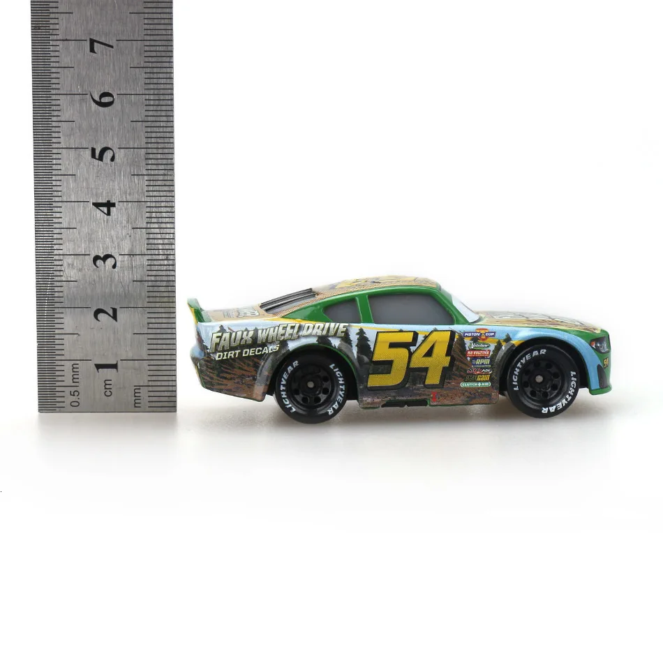 Disney Pixar Cars 2 3 Lightning 40 стиль Mcqueen Mater Jackson Storm Ramirez 1:55 литой автомобиль металлический сплав мальчик детские игрушки подарок