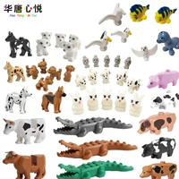 for friend animal dolphin sea lion seal small building blocks educational toys childs gift cultivate interest friends model toy