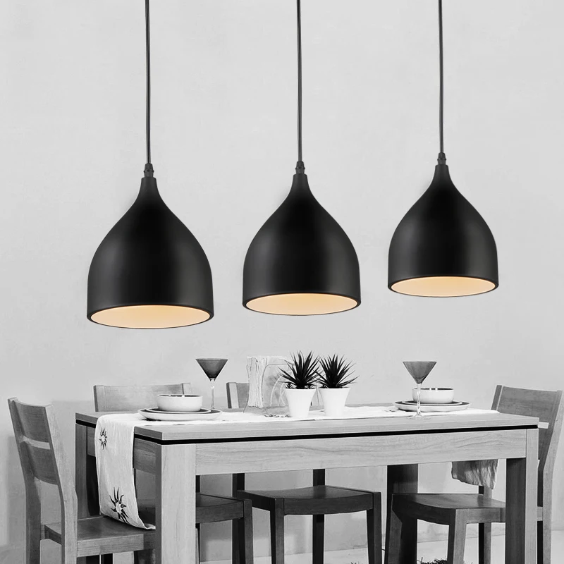 Современные 3 Подвесные светильника кухонные современные осветительные приборы