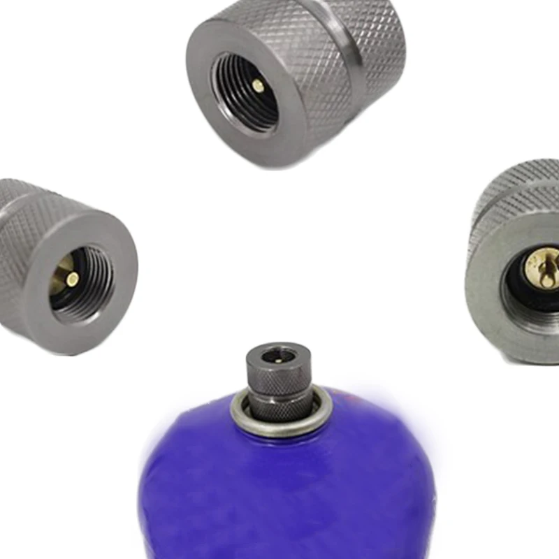 Адаптер для заправки газовой плиты кемпинга канистра с бутаном распродажа