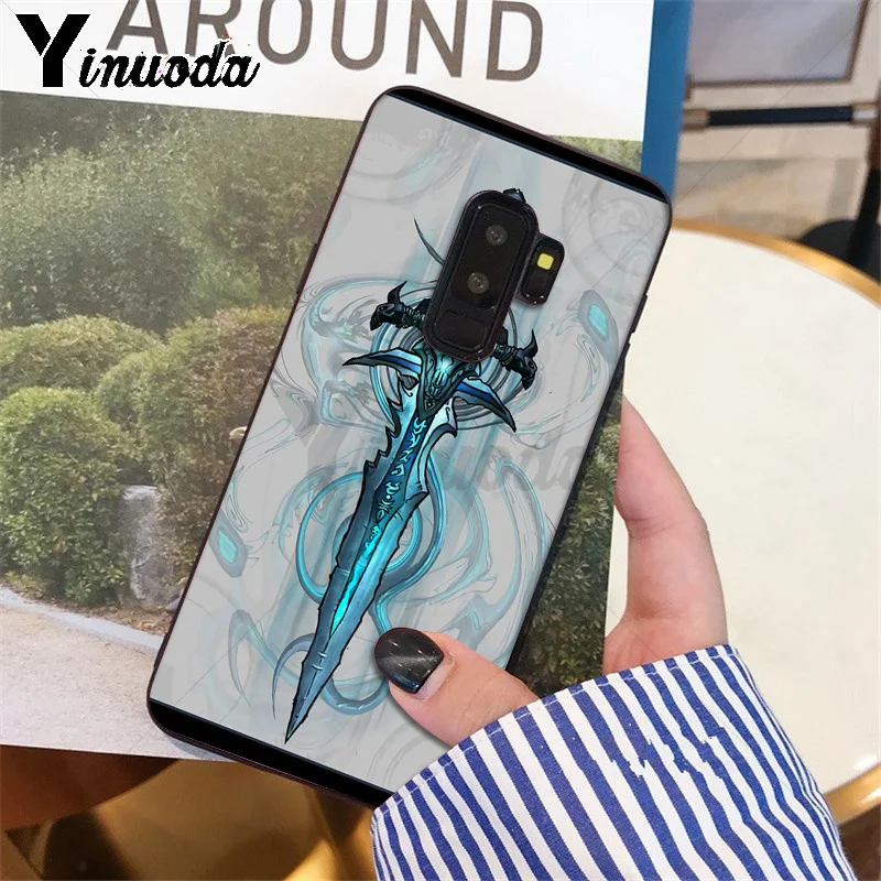 A16 Yinuoda World of Warcraft артасов Сильвана протектор чехол для samsung S9 S9 плюс S10 S6 S6edge S10plus S7 S7edge S8 S8plus - Цвет: A16
