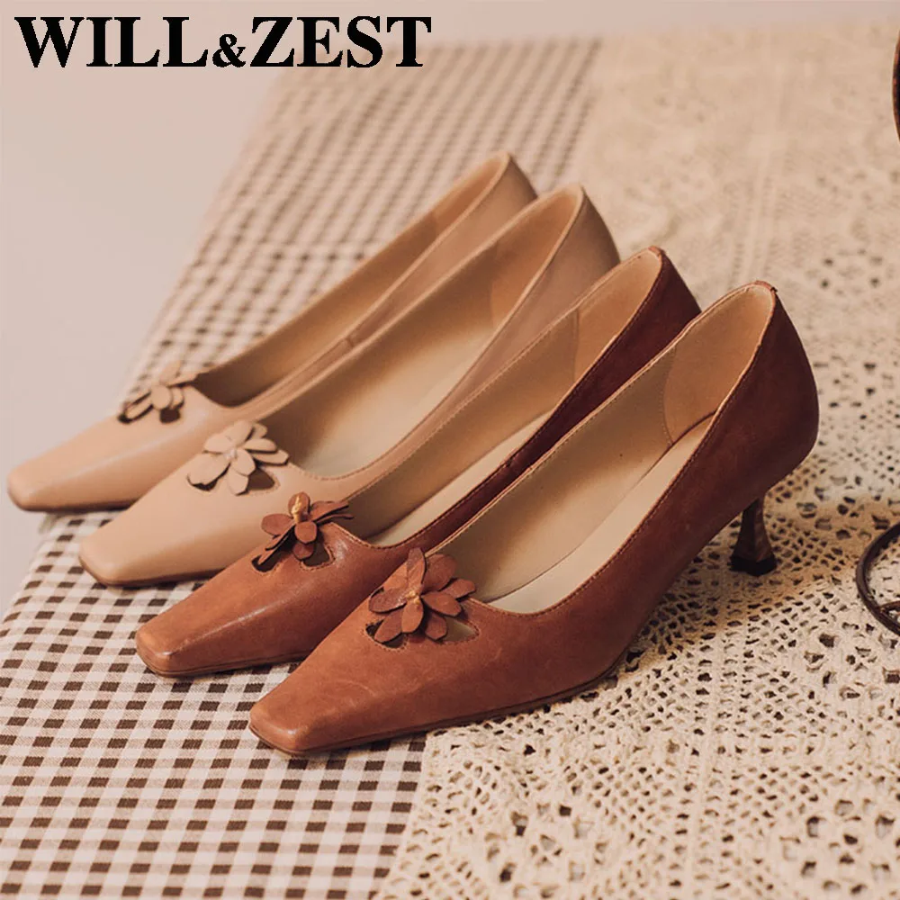 Will &amp Zest Модные женские сандалии модные на низком каблуке с цветочным узором