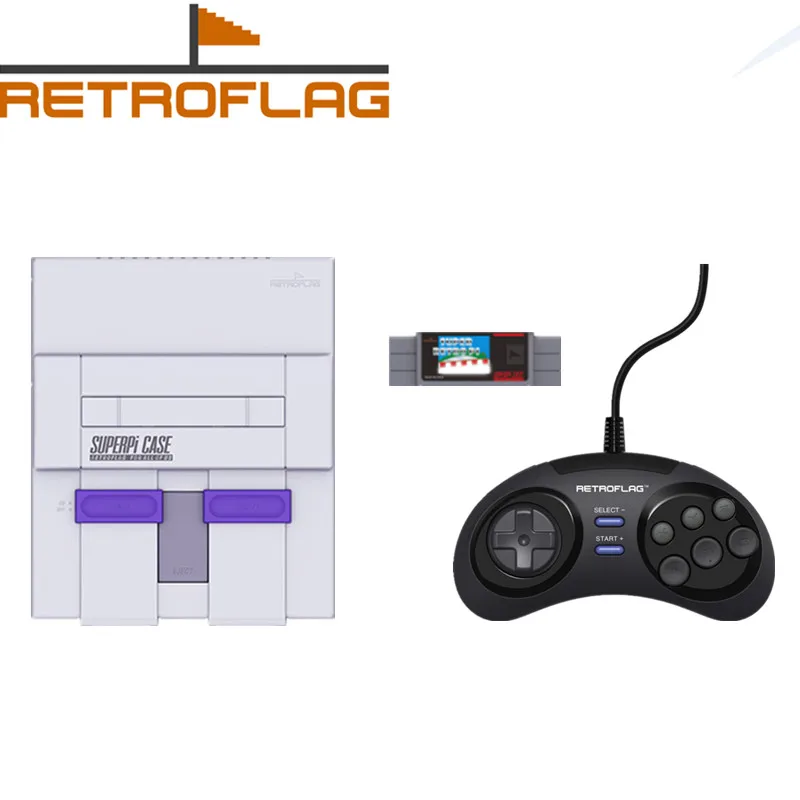 CASE-U Retroflag SUPERPi для Raspberry Pi 3 B + (B Plus) 2 Классический usb-контроллер Retroflag-M Windows Switch |