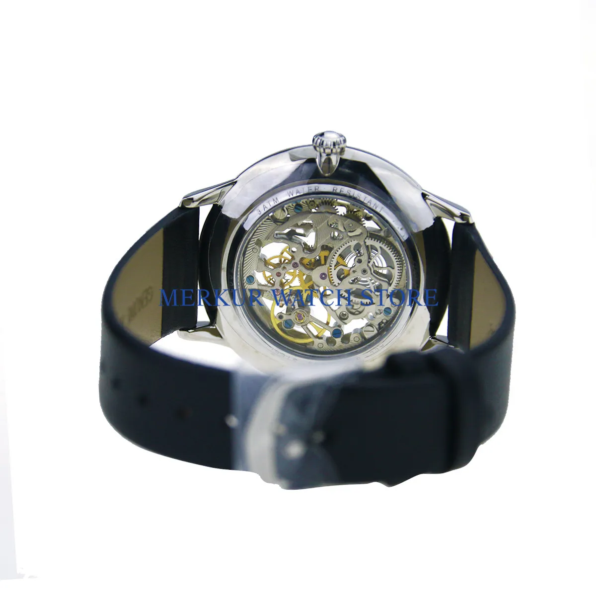Mens watch TianJin movement St17 Handwinding Mechanical Dress Ultra Thin Skelenton Jintuofei | Наручные часы