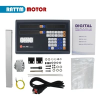 cnc accessories lathe part 2 axis lcd digital readout dro lathes display linear scale kit encoder ruler