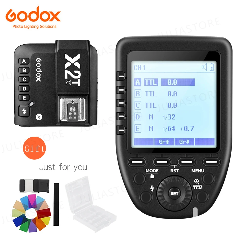 Вспышка Godox X2T X Pro TTL 2 4G фотовспышка для Canon Sony Nikon godox TT685 TT600 V860 V850|Фотовспышки| |