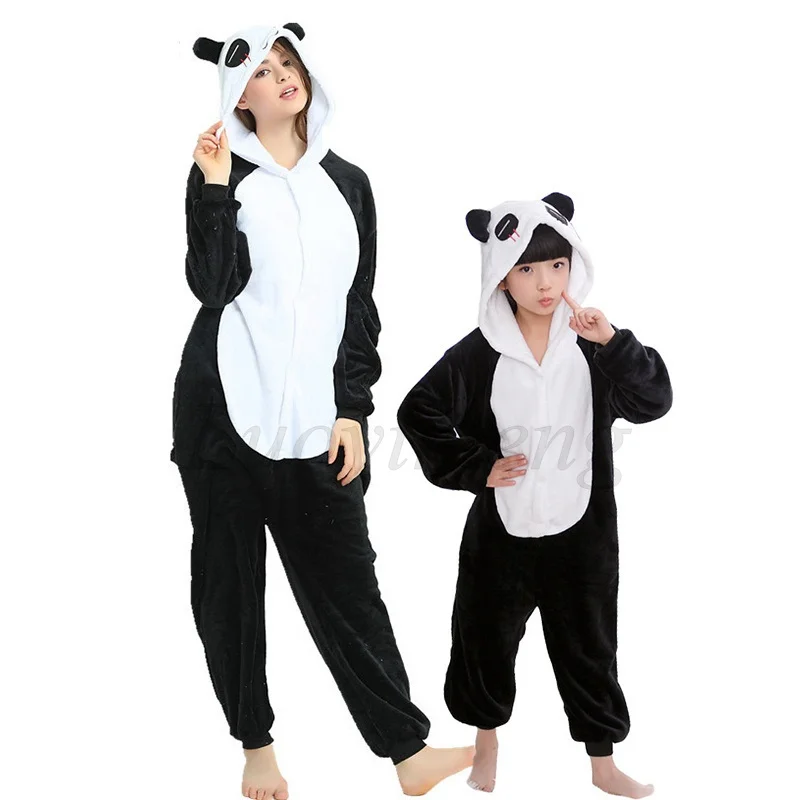 

Кигуруми детские комбинезоны для девочек и мальчиков пижамы в виде единорога фланелевые детские пижамы в виде панды пижамы в виде животных ...