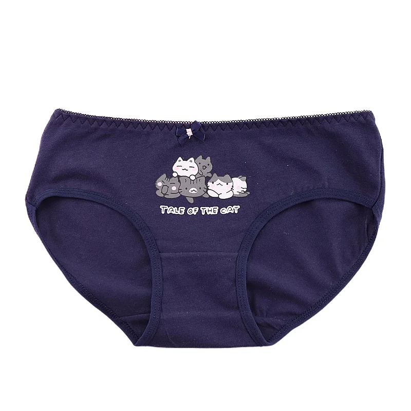 Трусики для девочек 6 шт./Лот нижнее белье с мультяшным принтом хлопковые мягкие