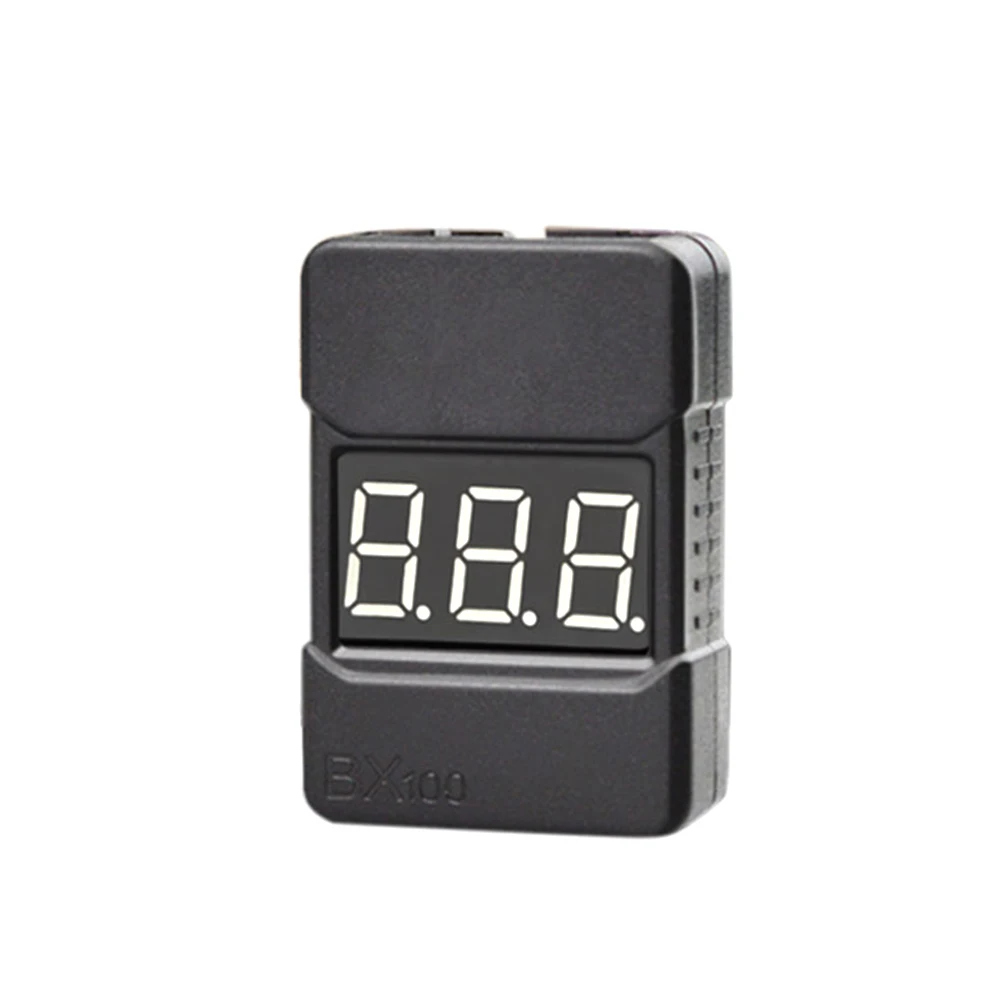RC Car BX100 1-8S Lithium Battery Voltage Tester Low-pressure Alarm Checker For model cars | Игрушки и хобби