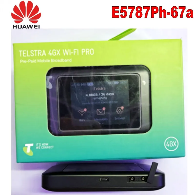 Разблокированный Huawei E5787 E5787Ph 67a LTE Cat6 300 мбит мобильный точку доступа wi fi 3000 мач