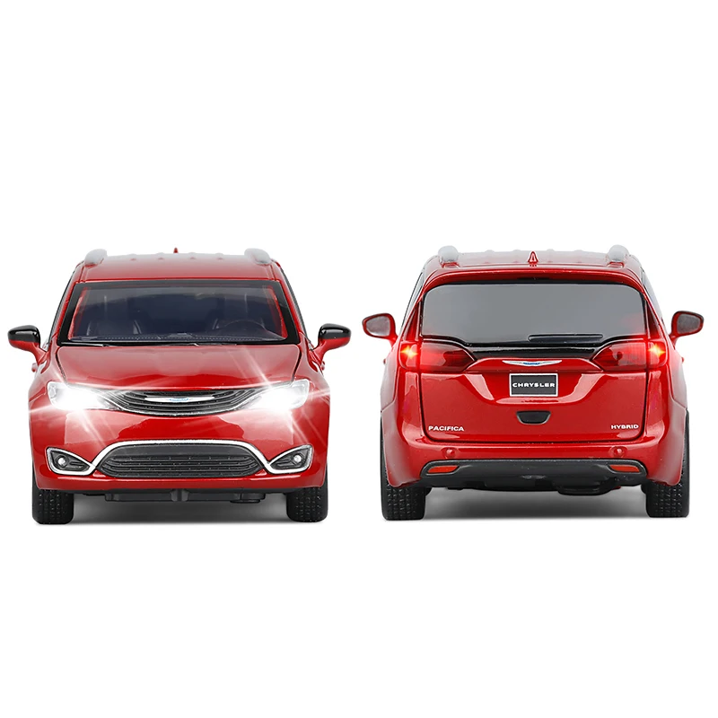 Модель литая автомобиля Chrysler Pacifica MPV из металлического сплава миниатюрная модель