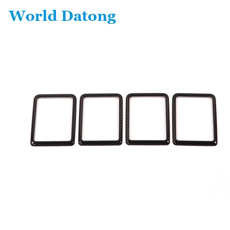 ABS рамка для автомобильного заднего динамика на крышу отделка из углеродного