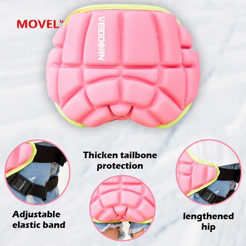 Children Hip Padded Outdoor Sports Skating Skiing Protector Snowboard Kids Impact Protection Roller Protective Pad Shorts X466B | Спорт и