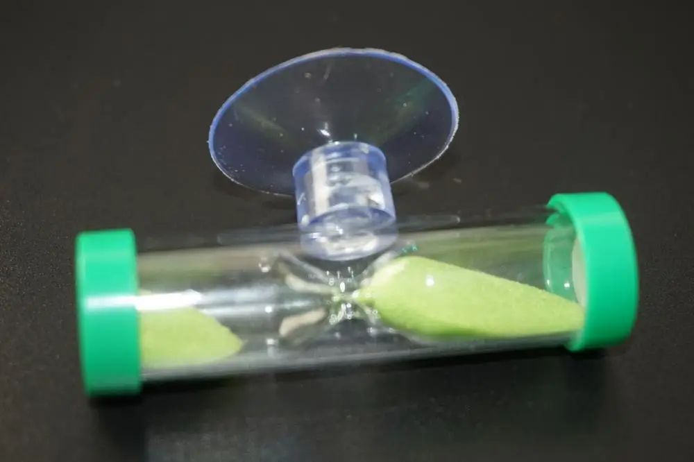 2 шт./лот Мини Песочные часы для чистки зубов таймер душа с присоской | Инструменты