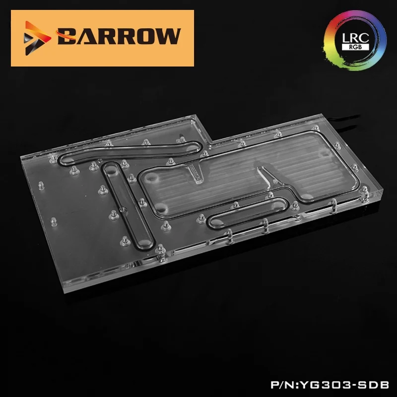 

Barrow water cooling kits YG303-SDBV1,Waterway Boards For In win 303/305 Case For Intel CPU Water Block & Single GPU Building