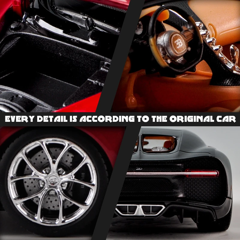 Welly 1:24 Bugatti chiron синий автомобильный брелок для автомобильных ключей имитационная