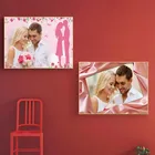 Ко Дню Святого Валентина под заказ картина стены искусства картины принты для домашнего декора ваши фотографии с любимым человеком на холст, рисунки, постер