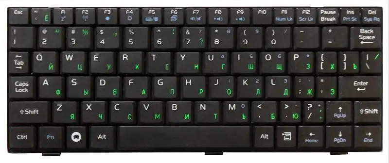 Клавиатура для Asus Eee PC 900 700 Series p/n: V072462AS1 04GN022KRU10 MP-07C63SU-5285 русская черная |