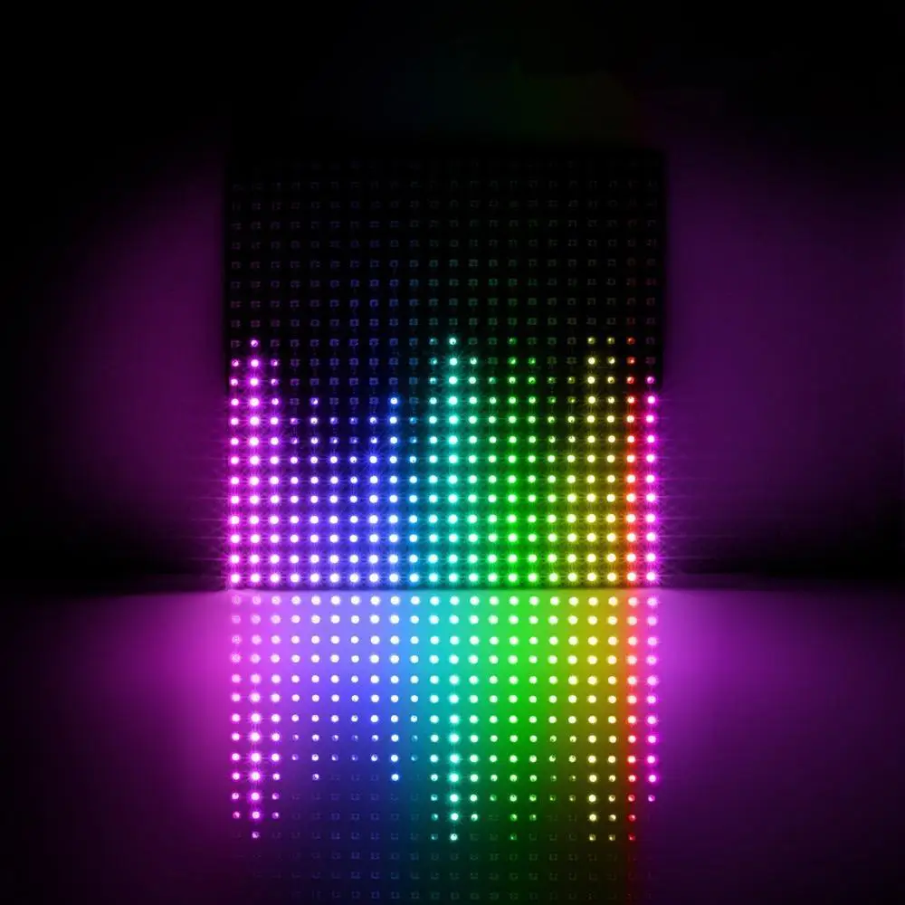 5V ws2812b Full Dream led панель пикселей экран дисплея; индивидуально Адресуемая цифровая матрица полосы; 8x32 16x16 8x8