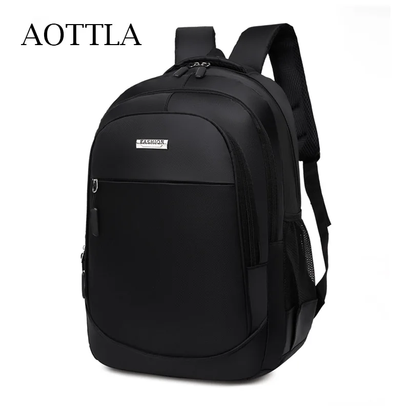 

Рюкзак AOTTLA мужской из ткани Оксфорд, школьный ранец, вместительный портфель для ноутбука, спортивная сумка на плечо