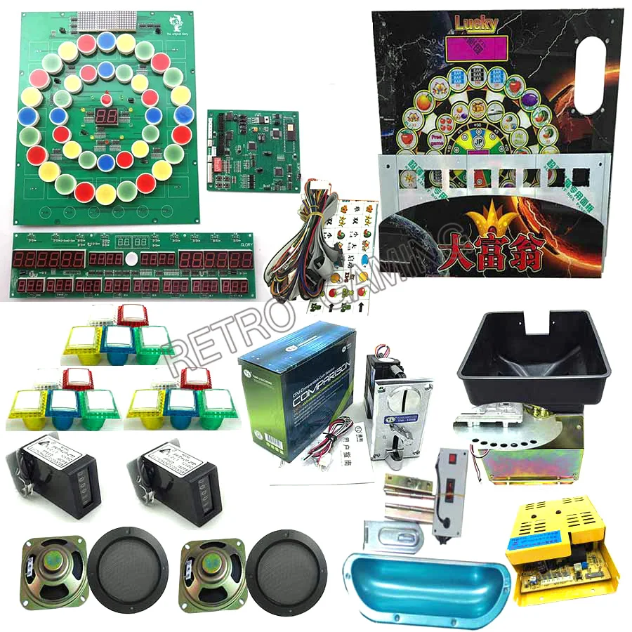 Новый DIY Марио игра PCB/казино слот игровая доска с проводами кабель и акриловая