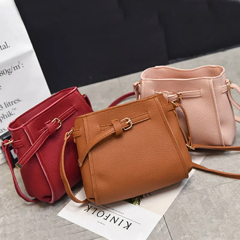 

Women Ladies 4pcs/set Leather Handbag Shoulder Tote Purse Satchel Messenger Bag