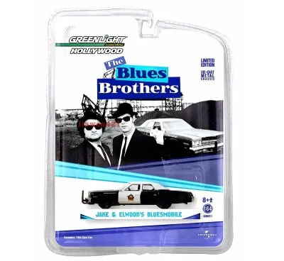 

GreenLight Car 1:64 1974 Dodge Monaco Blues Brothers Collection Metal Die-cast Simulation Model Cars Toys