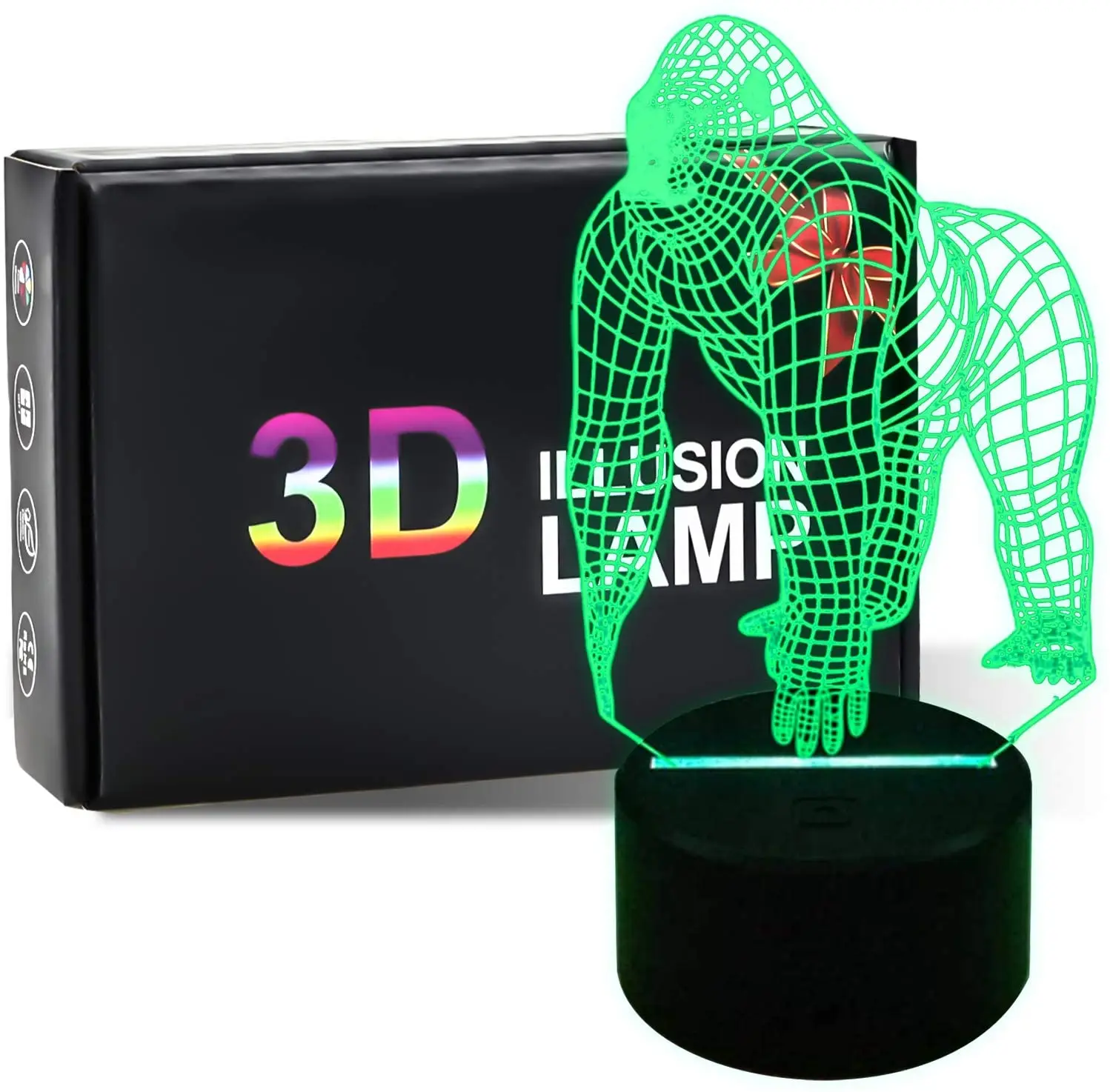 3D Gorilla Lamp | Desk Lamps