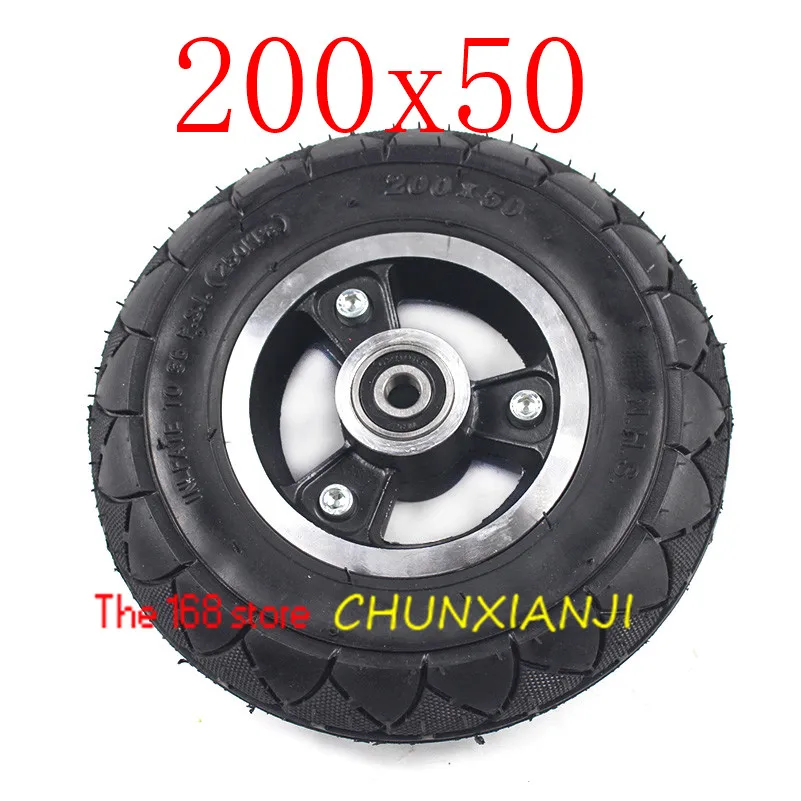 Высокое качество Подвижный скутер инвалидная коляска шины 200X50(8x2) твердый/заполненный пеной 200x50 для Razor E100 E125 E200 скутер Vapo