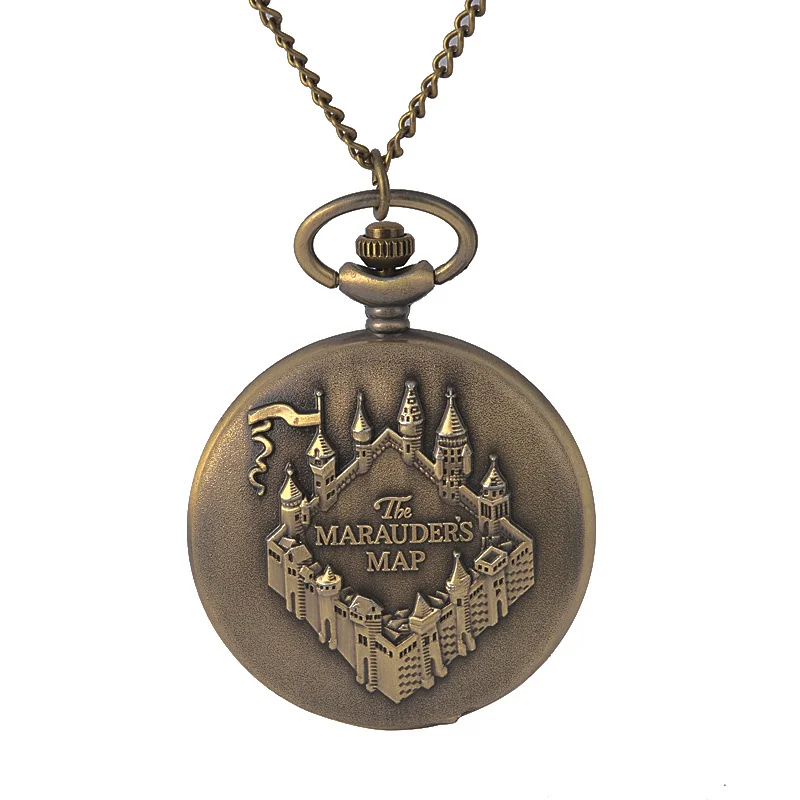 

Часы кварцевые с рельефным рисунком замка, в стиле ретро