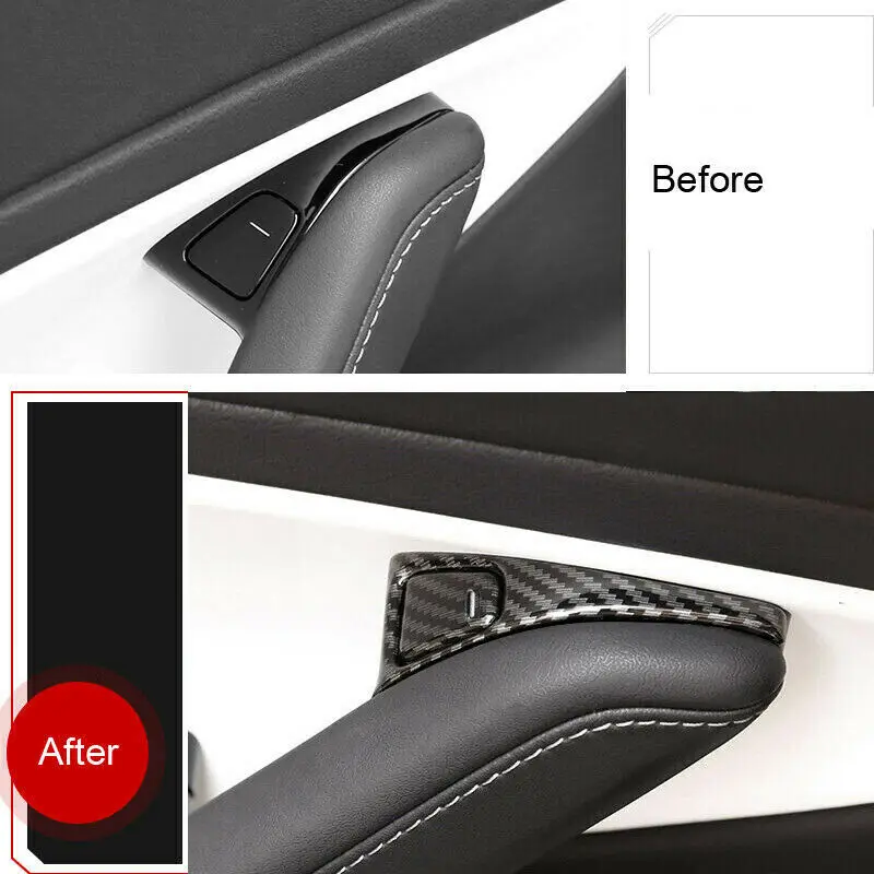 Для Tesla Model 3 2018-2019 отделка из углеродного волокна | Автомобили и мотоциклы