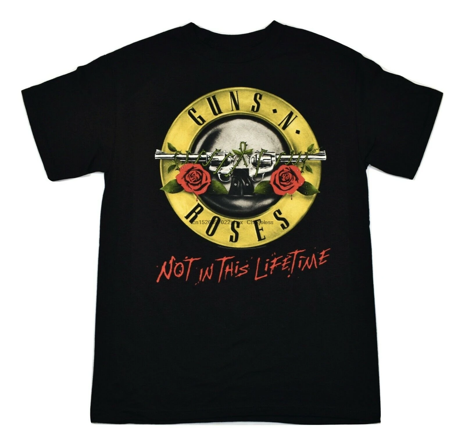 

Mens Guns N' Roses GNR Not In This Lifetime 2-Sided Tour Shirt New S M L