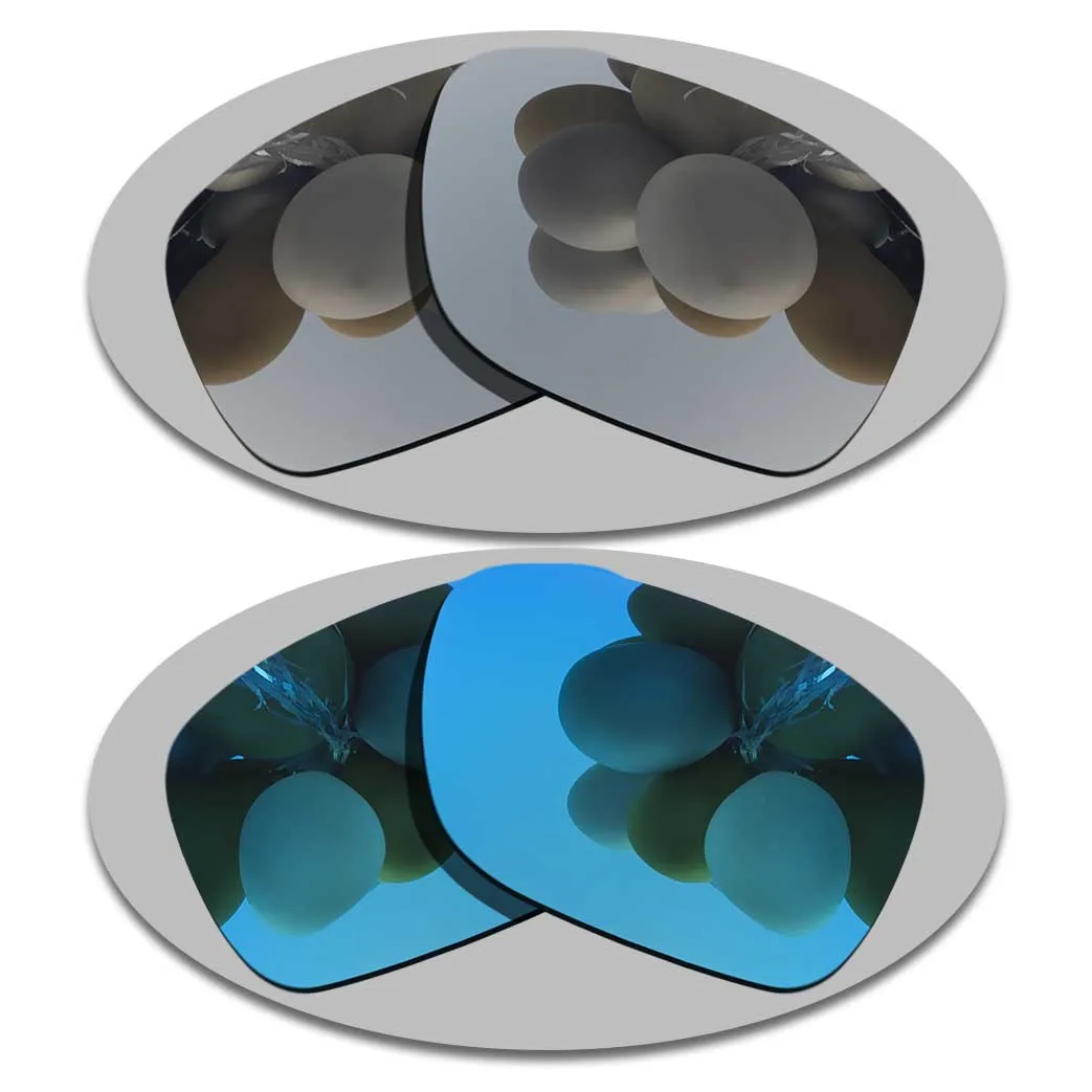 

Сменные поляризованные линзы для турбинных солнцезащитных очков, точная огранка 100%, хромированные и синие, комбинированные варианты