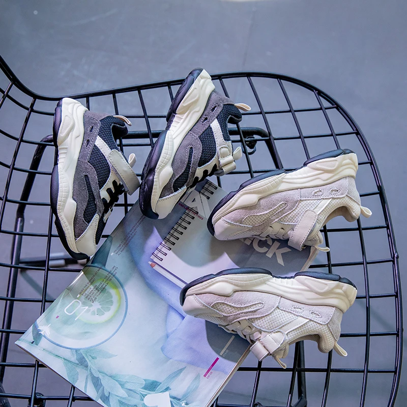 RUMRAM Kids Shoes For Girl Boy Winter Autumn Summer Genuine Leather Air Mesh Breathable Fashionable Walking School | Детская одежда и