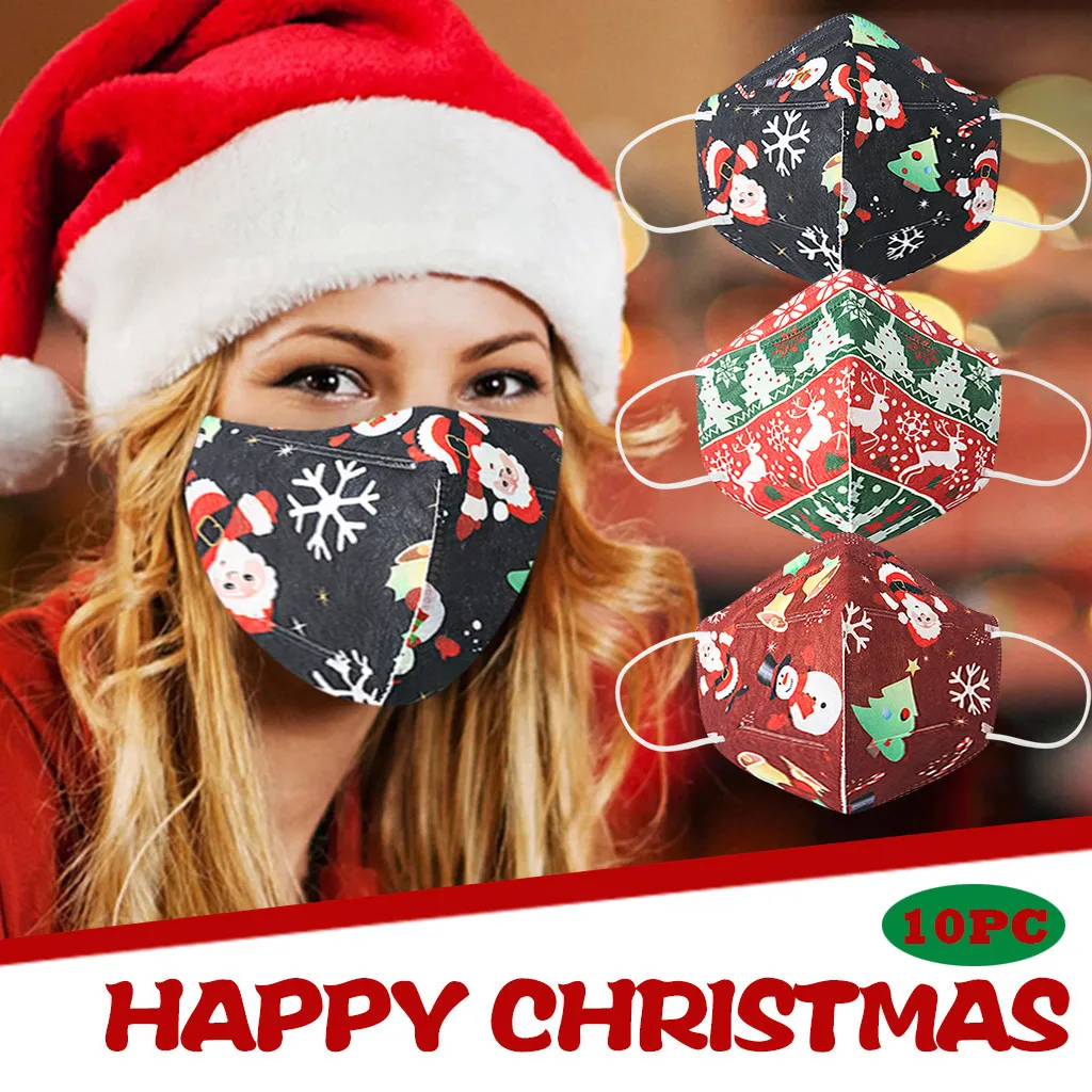 10 шт. одноразовая ватная маска для лица мода взрослых одежда сна из хлопка с