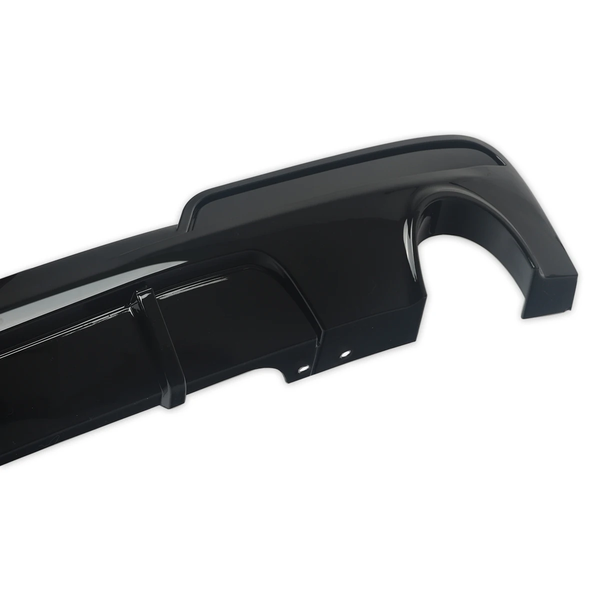 

MagicKit Rear Bumper Lip Diffuser Twin Exhsust For 10-18 BMW 5 Series F10 535i M Sport