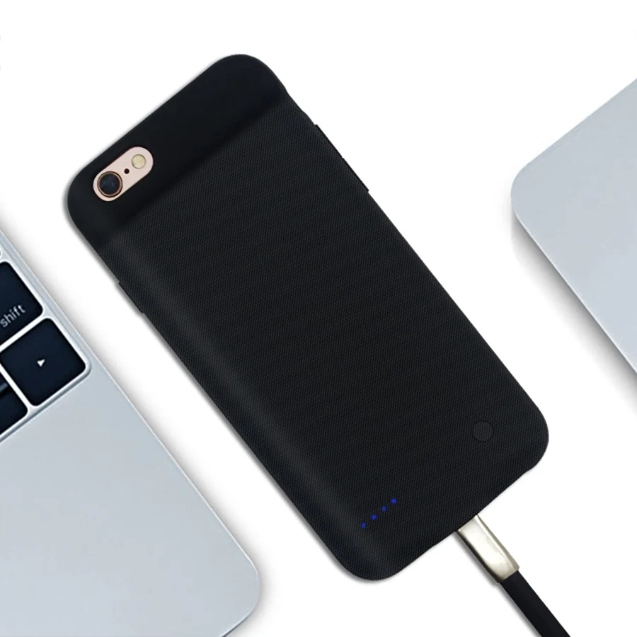 

Battery Charger Case For iPhone 6 7 8 6s Plus Battery Case Power Bank Charging Cases Charger Slim External Back Pack
