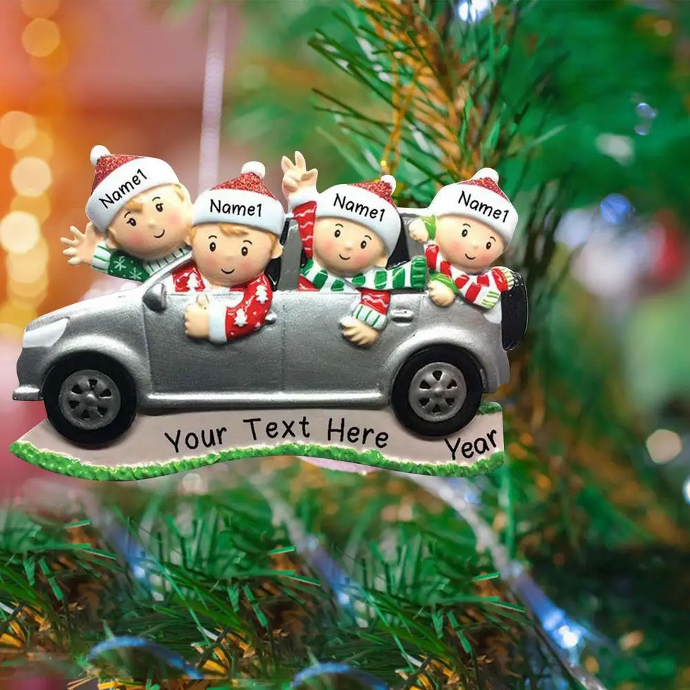 Новогодний Декор сделай сам персонализированное семейное украшение аксессуары