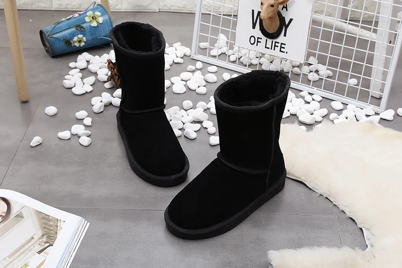 В 2019 году европейские новейшие высококачественные зимние сапоги настоящая