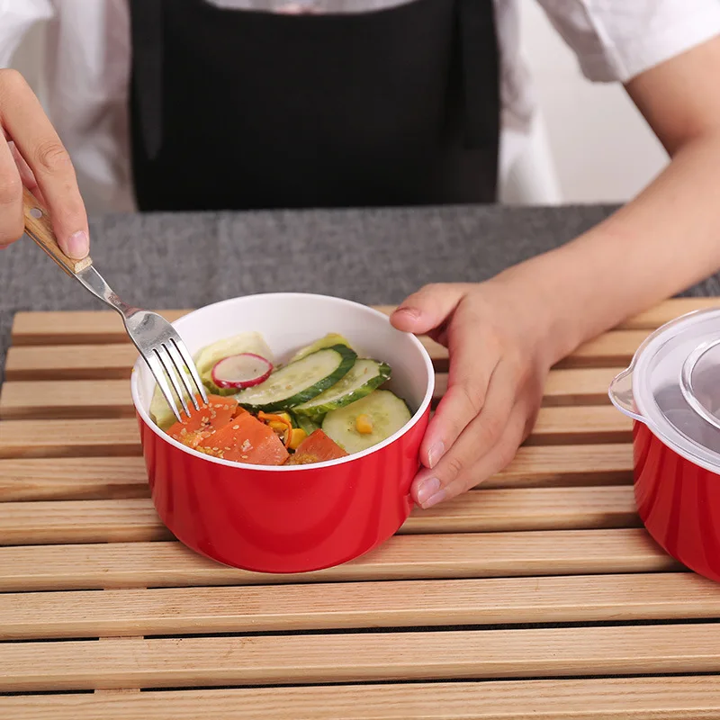 Высококачественная круглая красная герметичная банка двухцветная Изысканная