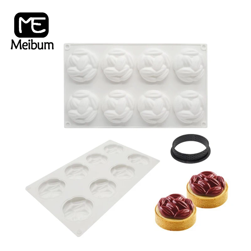 Силиконовая форма для Мусса Meibum мусса торта Кондитерские кольца кексы